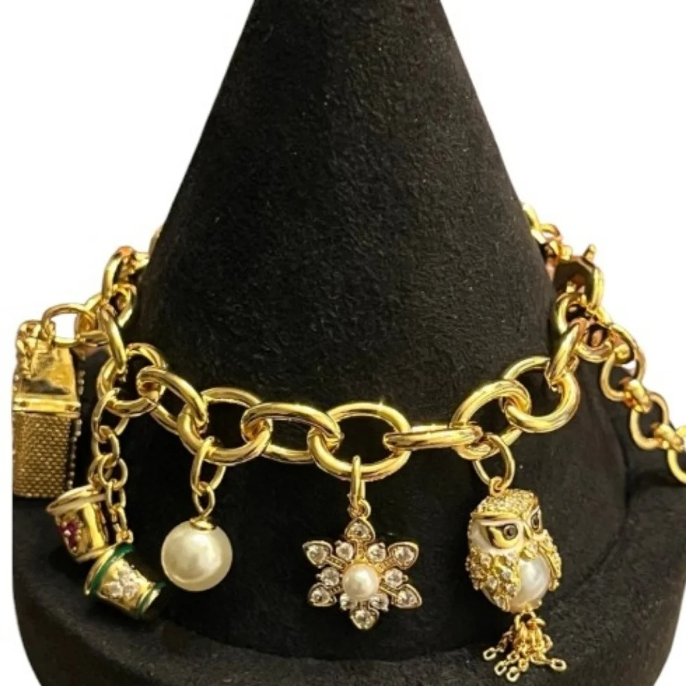 NWT NEW Kate Spade New York ♠️ Winter Wonderland Charm Bracelet - Picture 5 of 5